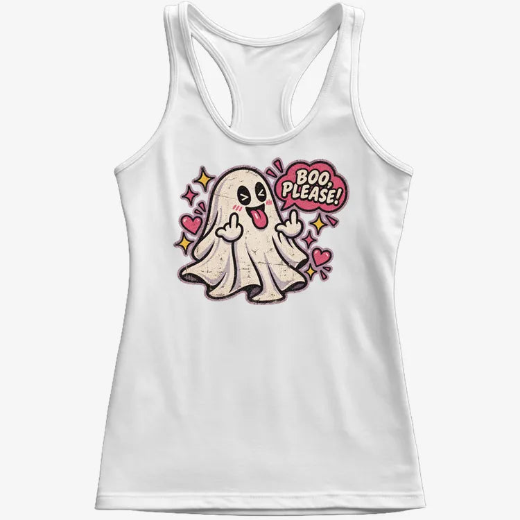 Boo Please!-Women's Tank Top-Snow