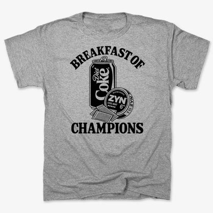 Breakfast of Champs-Men's T-Shirt-Gray Heather
