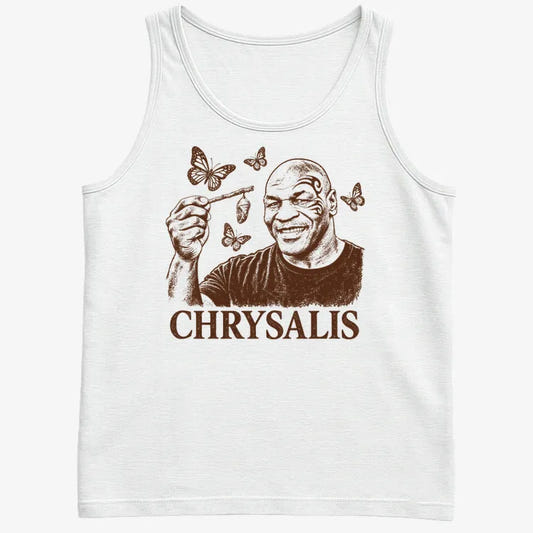 Chrysalis-Men's Tank Top-White