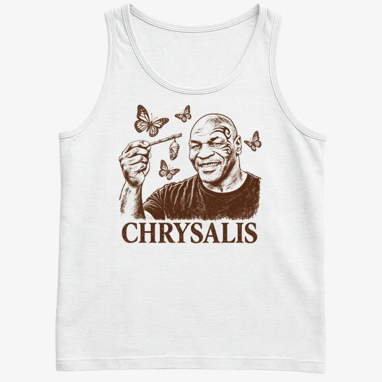 Chrysalis-Men's Tank Top-White