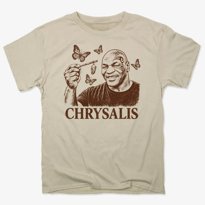 Chrysalis-Unisex Heavyweight T-Shirt-Sand