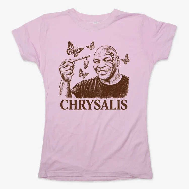 Chrysalis-Women's T-Shirt-Soft Pink