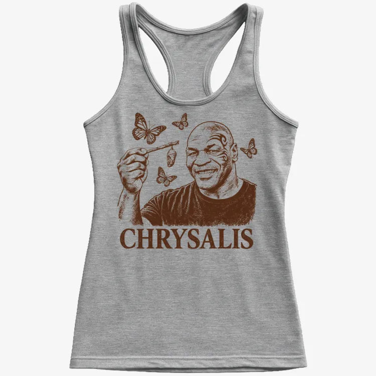 Chrysalis-Women's Tank Top-Gray Granite