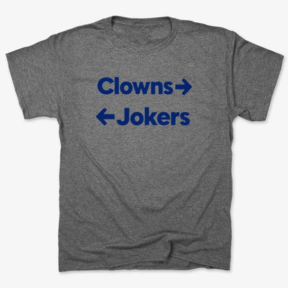 Clowns To The Left Jokers To The Right-Unisex Heavyweight T-Shirt-Charcoal Heather