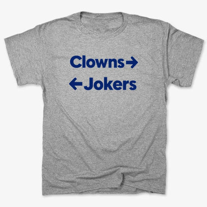 Clowns To The Left Jokers To The Right-Unisex Heavyweight T-Shirt-Heather Gray