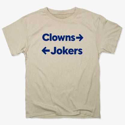 Clowns To The Left Jokers To The Right-Unisex Heavyweight T-Shirt-Sand