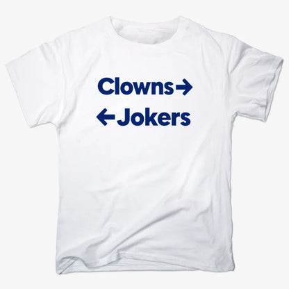 Clowns To The Left Jokers To The Right-Unisex Heavyweight T-Shirt-White