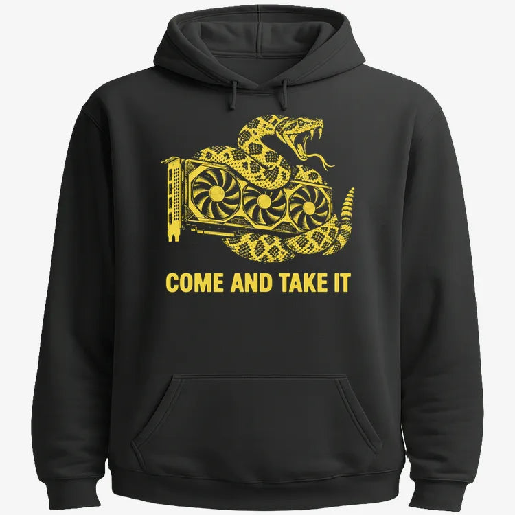 Come And Take It GPU-Hoodie-Black