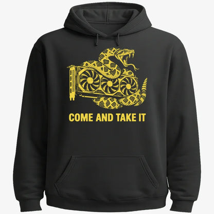 Come And Take It GPU-Hoodie-Black