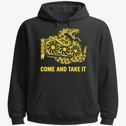 Come And Take It GPU-Hoodie-Black