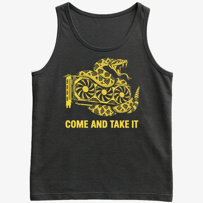 Come And Take It GPU-Men's Tank Top-Black