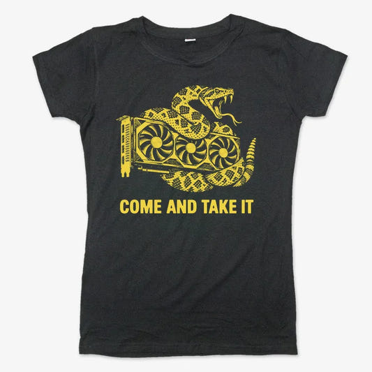 Come And Take It GPU-Women's T-Shirt-Midnight