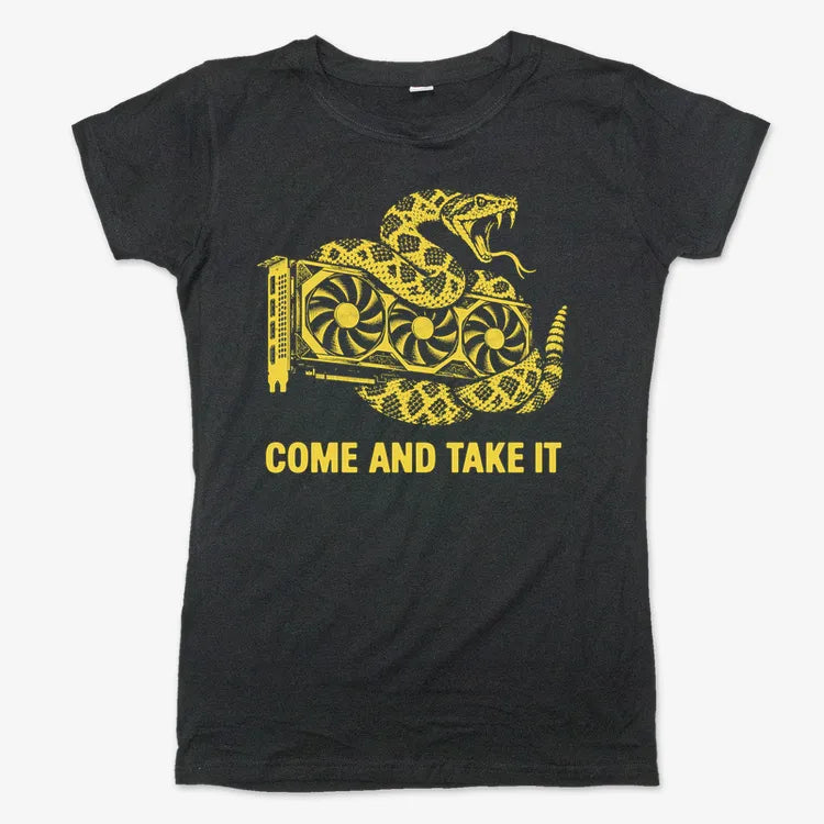Come And Take It GPU-Women's T-Shirt-Midnight