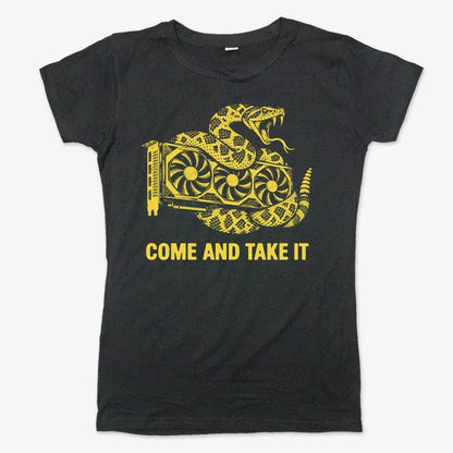 Come And Take It GPU-Women's T-Shirt-Midnight