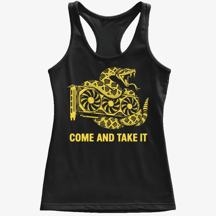 Come And Take It GPU-Women's Tank Top-Midnight