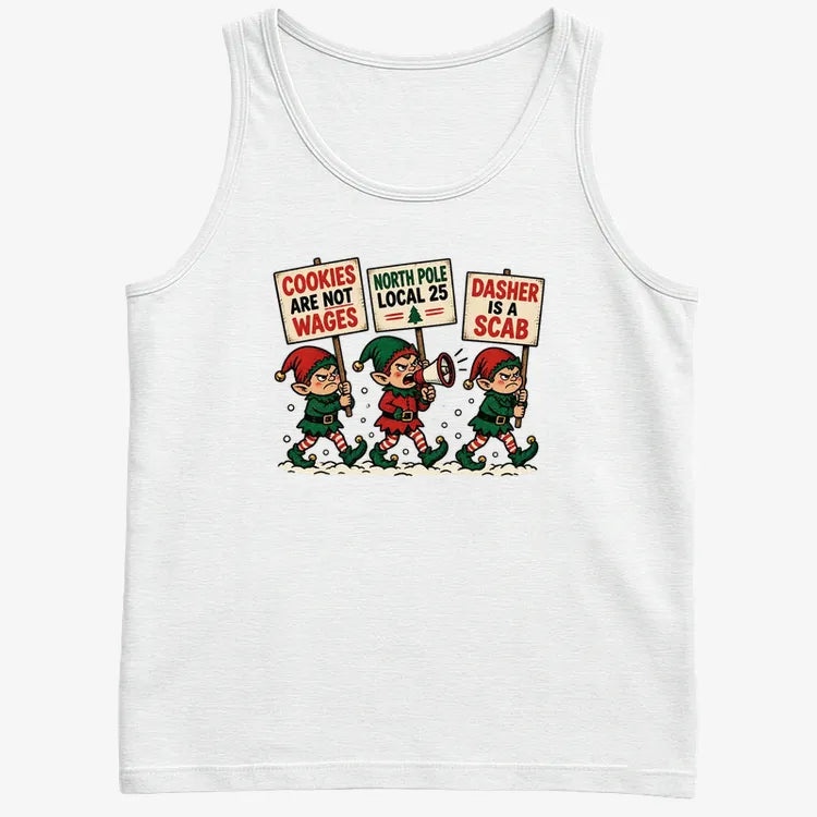Cookies Are Not Wages-Men's Tank Top-White
