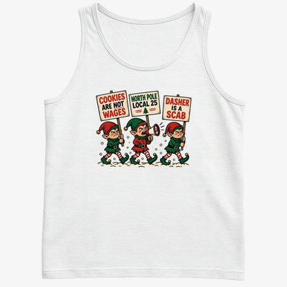 Cookies Are Not Wages-Men's Tank Top-White