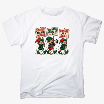 Cookies Are Not Wages-Unisex Heavyweight T-Shirt-White