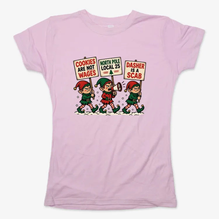 Cookies Are Not Wages-Women's T-Shirt-Soft Pink