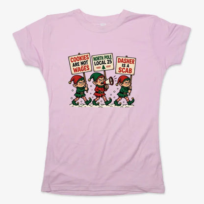 Cookies Are Not Wages-Women's T-Shirt-Soft Pink
