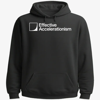 Effective Accelerationism-Hoodie-Black