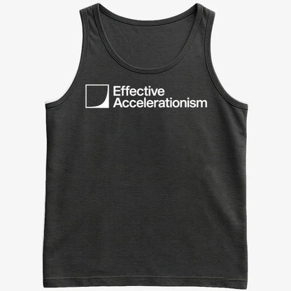 Effective Accelerationism-Men's Tank Top-Black