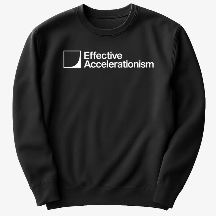 Effective Accelerationism-Sweater-Black