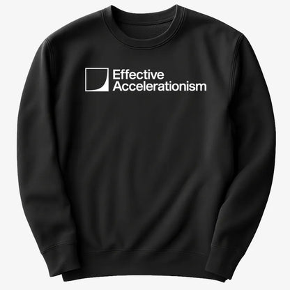Effective Accelerationism-Sweater-Black