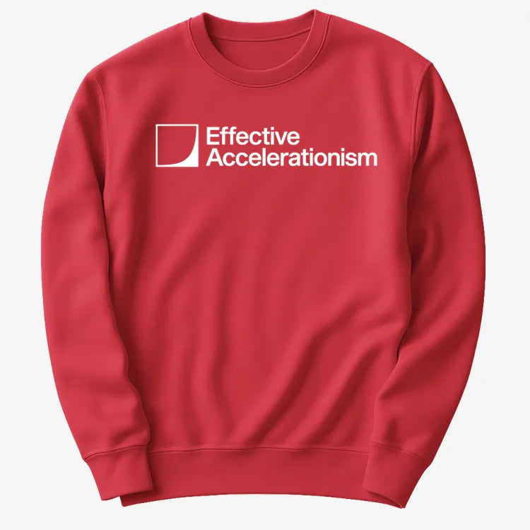 Effective Accelerationism-Sweater-Red