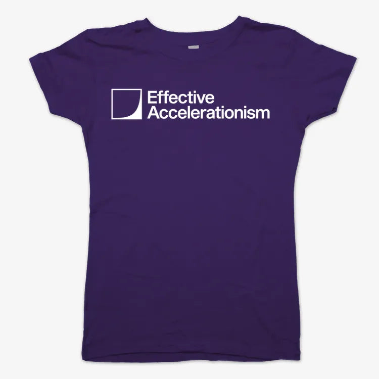 Effective Accelerationism-Women's T-Shirt-Violet