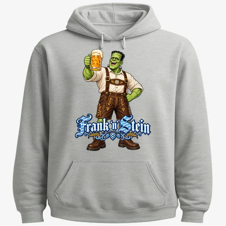 Frank 'n Stein-Hoodie-Gray Heather