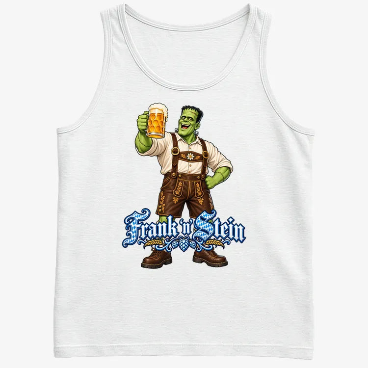 Frank 'n Stein-Men's Tank Top-White