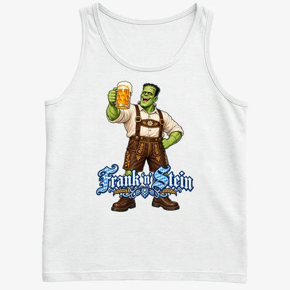 Frank 'n Stein-Men's Tank Top-White