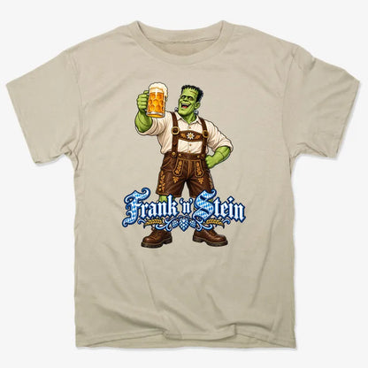 Frank 'n Stein-Unisex Heavyweight T-Shirt-Sand