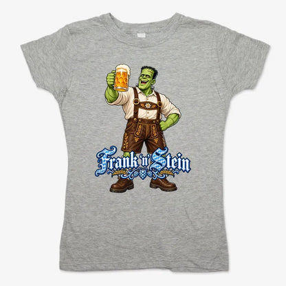 Frank 'n Stein-Women's T-Shirt-Gray Granite
