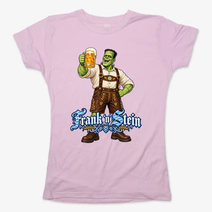 Frank 'n Stein-Women's T-Shirt-Soft Pink