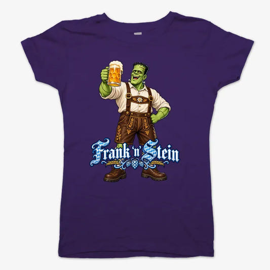 Frank 'n Stein-Women's T-Shirt-Violet