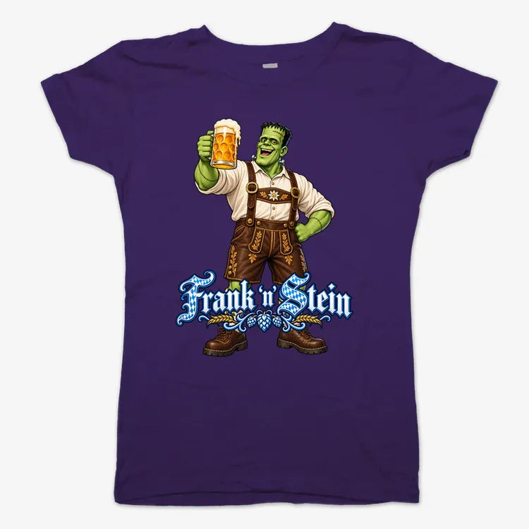 Frank 'n Stein-Women's T-Shirt-Violet