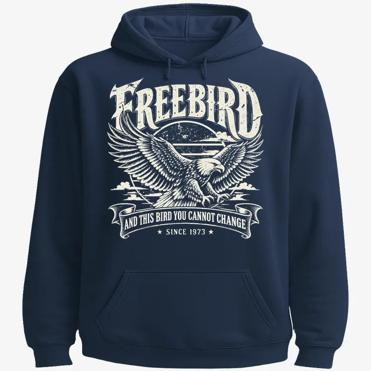 Freebird-Hoodie-Navy Blue