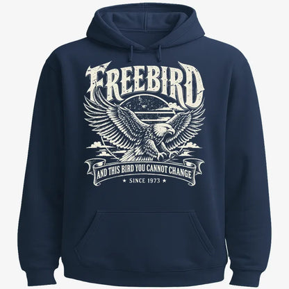 Freebird-Hoodie-Navy Blue
