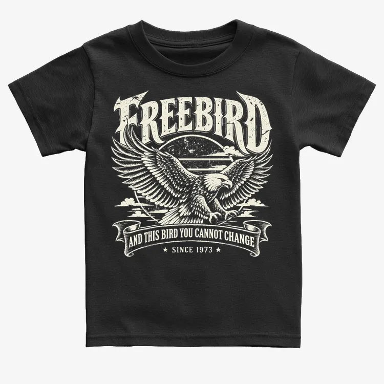 Freebird-Kids T-Shirt-Black