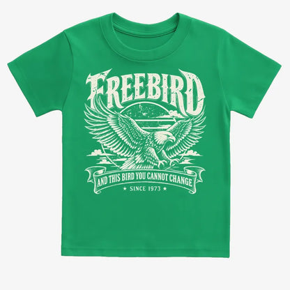 Freebird-Kids T-Shirt-Green