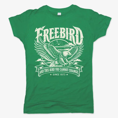 Freebird-Women's T-Shirt-Lucky Green