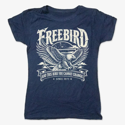 Freebird-Women's T-Shirt-True Navy