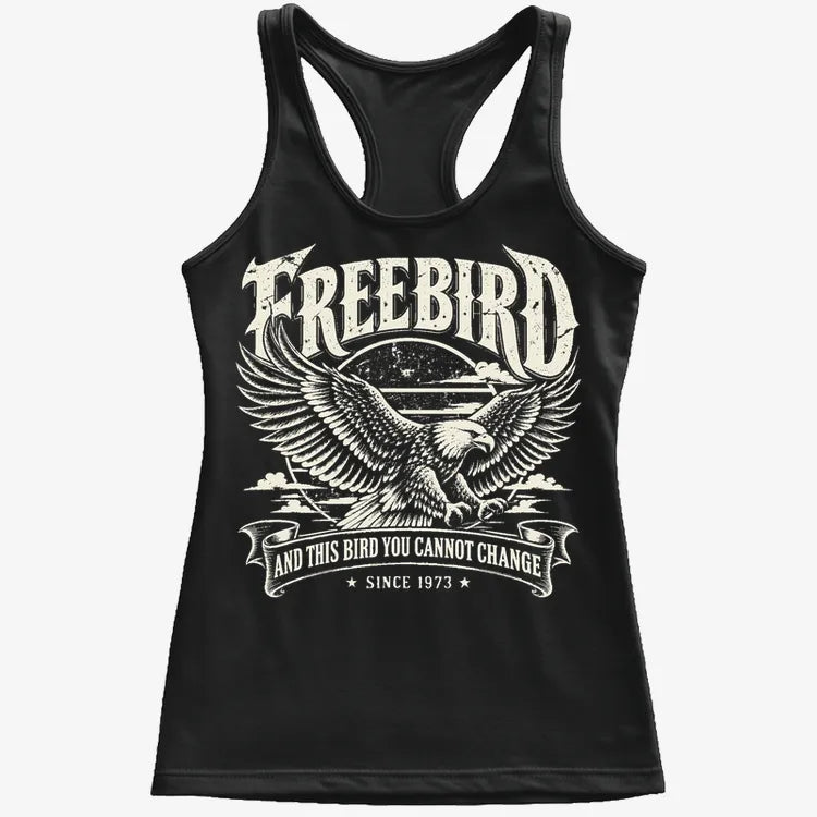 Freebird-Women's Tank Top-Midnight