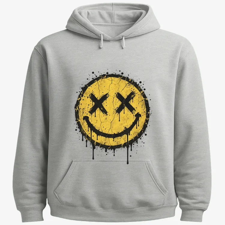 Grunge Revival Tour Tee-Hoodie-Gray Heather