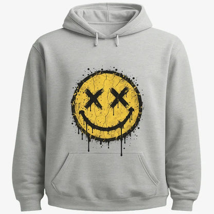 Grunge Revival Tour Tee-Hoodie-Gray Heather