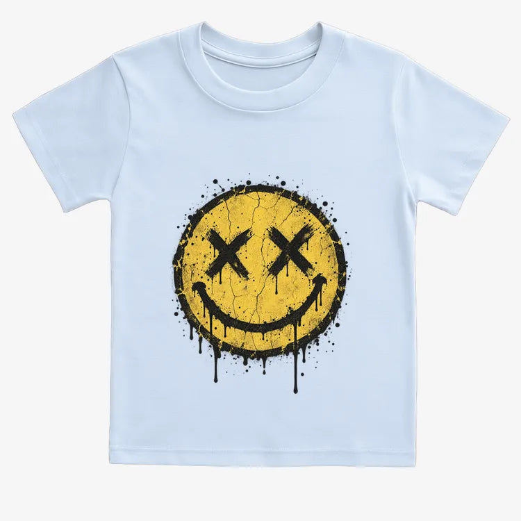 Grunge Revival Tour Tee-Kids T-Shirt-Blue