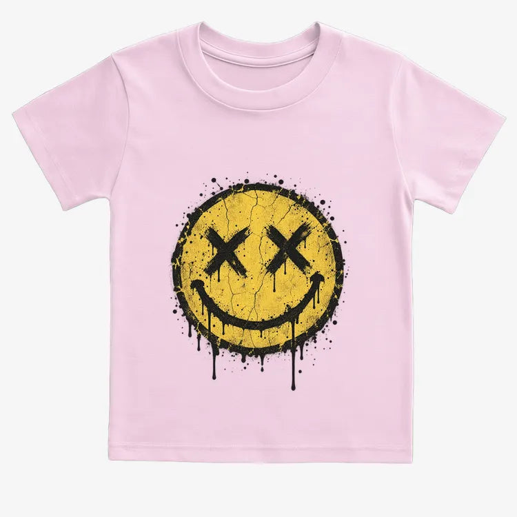 Grunge Revival Tour Tee-Kids T-Shirt-Pink