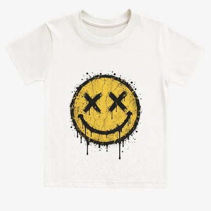 Grunge Revival Tour Tee-Kids T-Shirt-White
